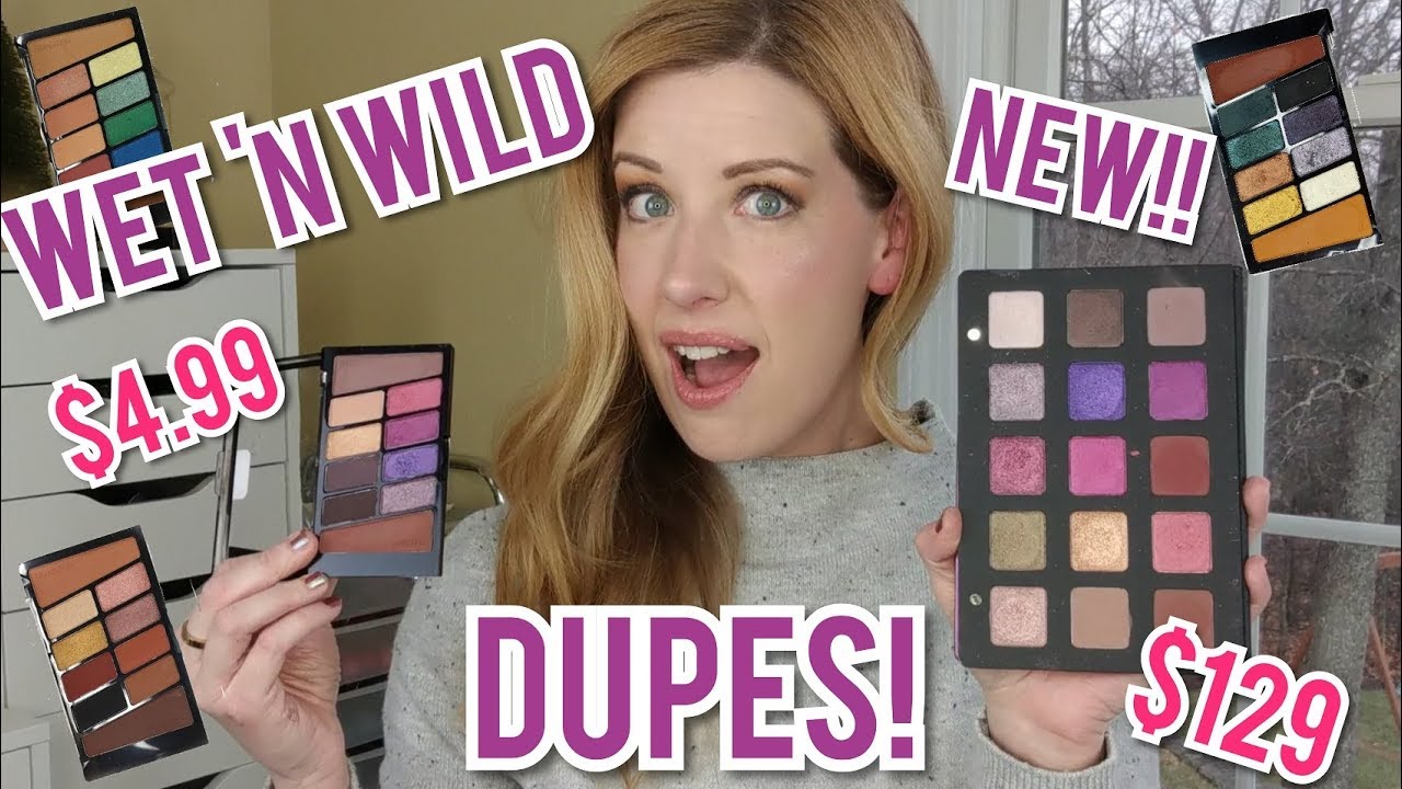 NEW WET N WILD PALETTES + DUPES | Swatches, Soft Glam Dupe, Prism Dupe, Natasha Denona Dupes!