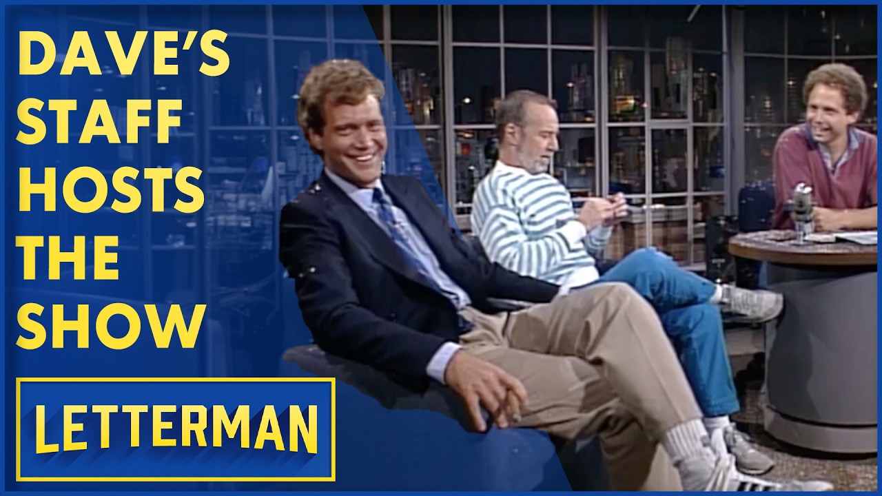 Dave's Staff Hosts The Show | David Letterman