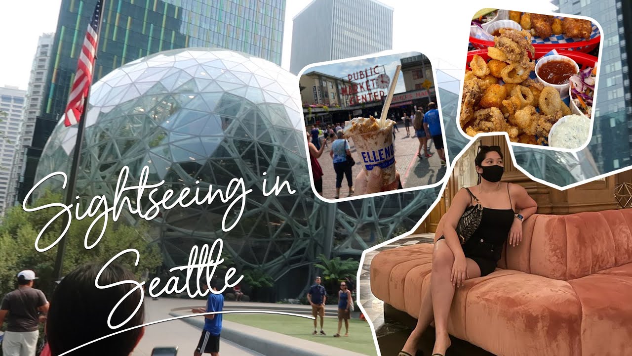 Seattle Vlog: Pike Market, Amazon Go, Glass Museum and more! | Sophia Ayson