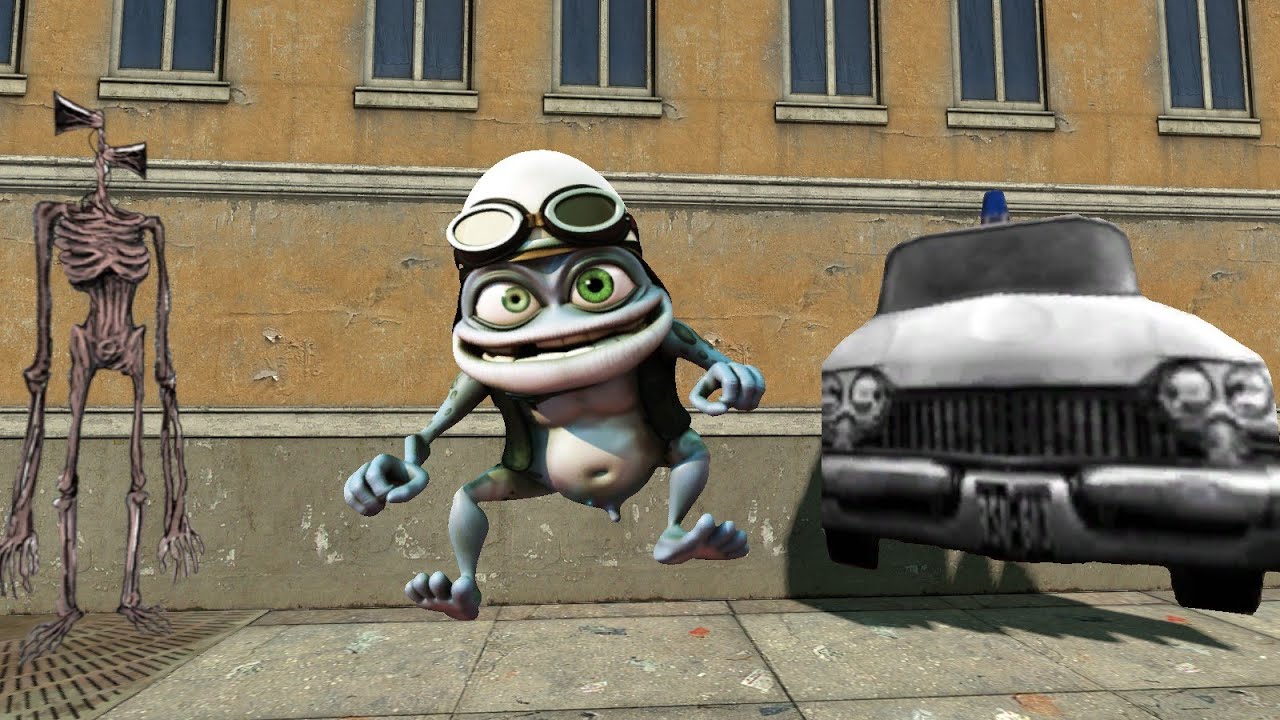 Crazy Frog Family, Sirenhead Family And Patrulla Family in The Hole Nextbot Gmod