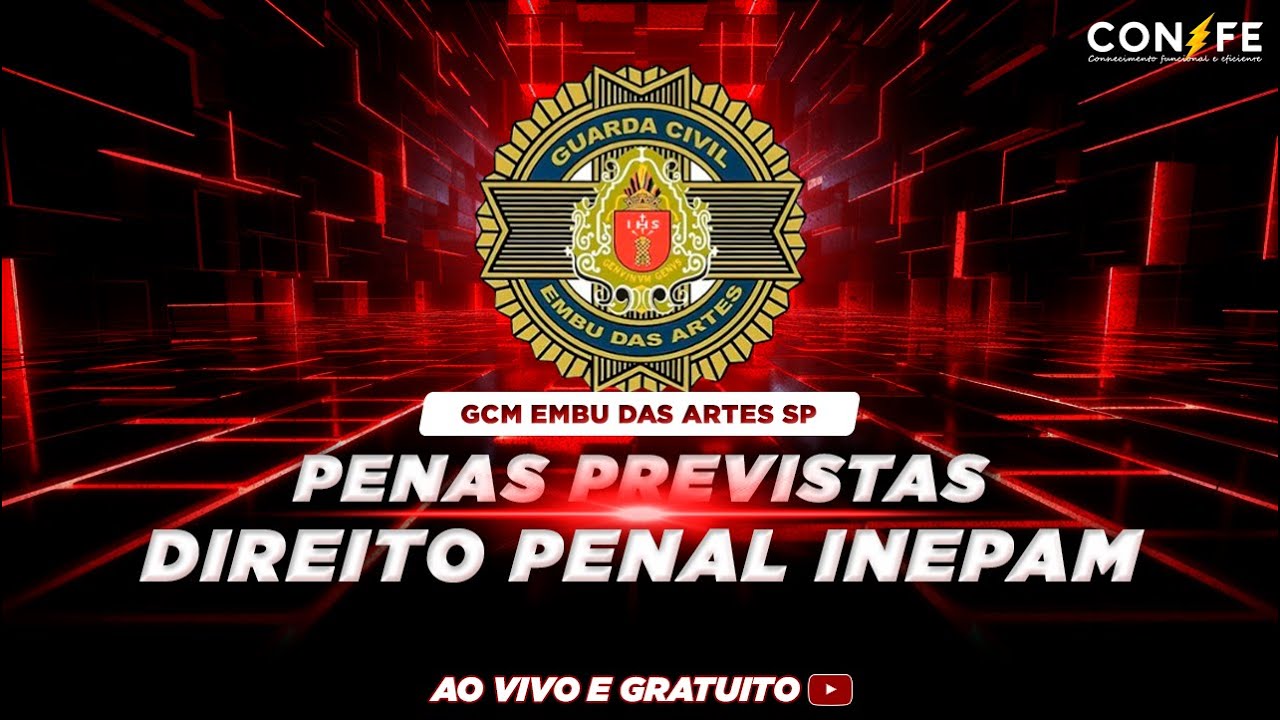 PENAS no Código PENAL I INEPAM I Confe Concursos
