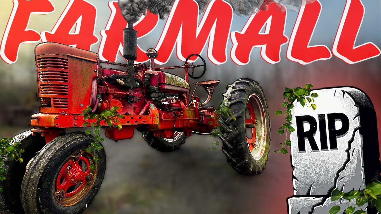 LEFT FOR DEAD - 1945 Farmall H Tractor - WILL IT RUN??