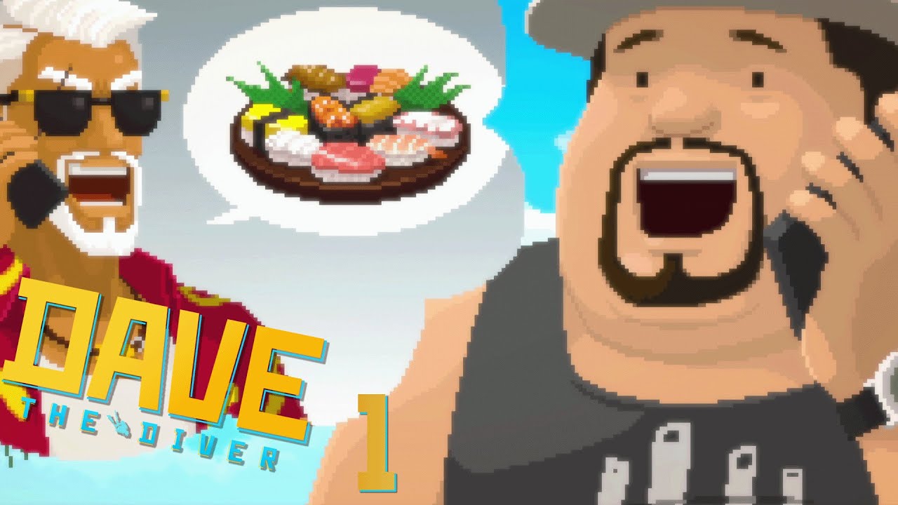 Sou um gordinho maneiro - DAVE THE DIVER com DLCs