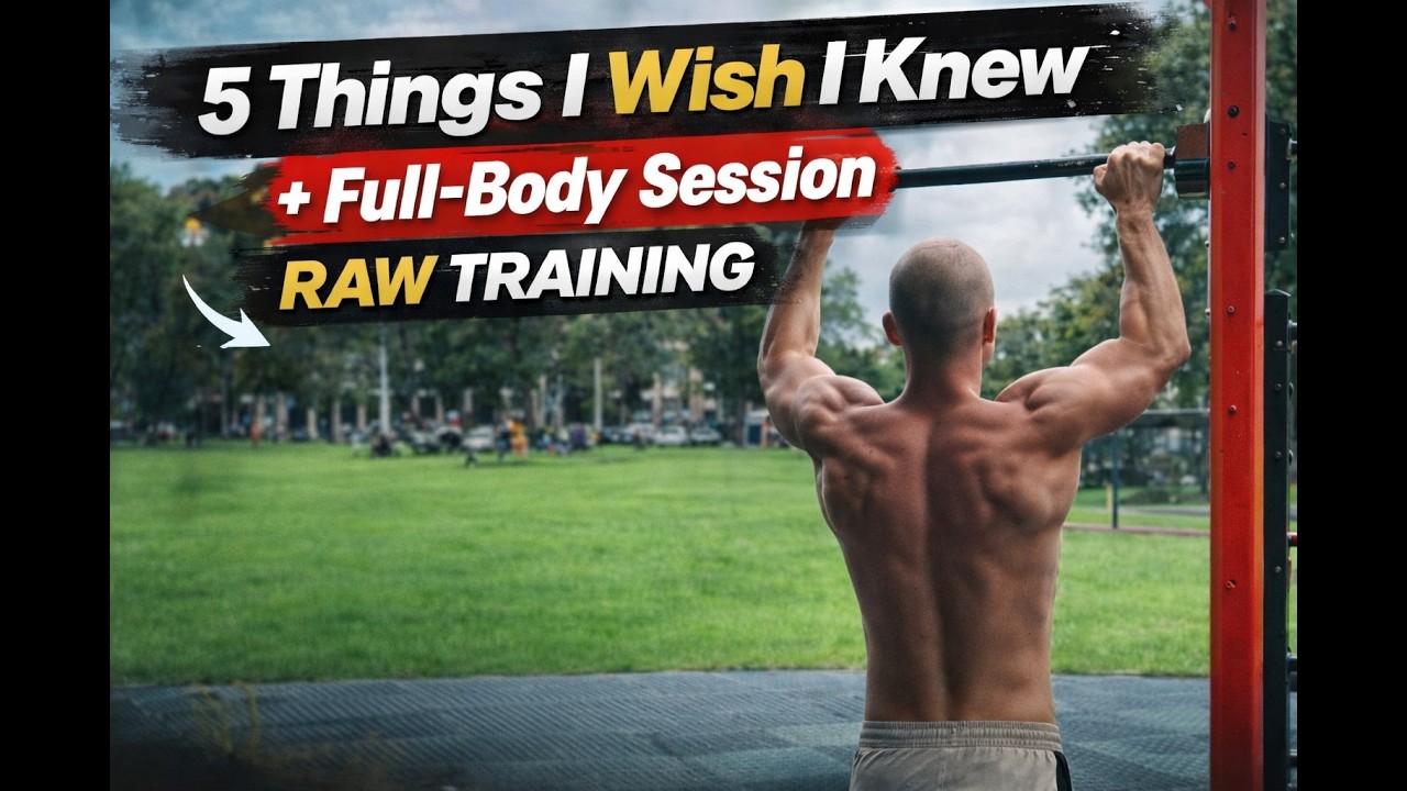 5 Things I Wish I Knew + Full-Body Session Raw Training