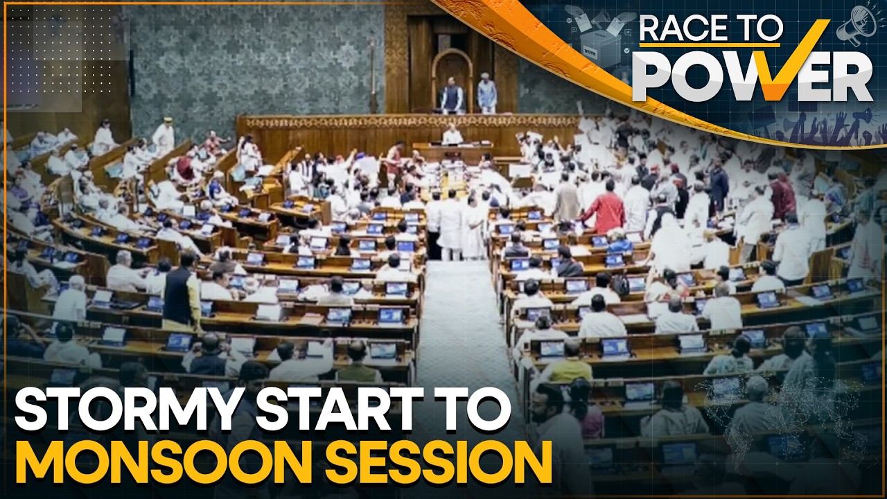 Parliament Monsoon Session Begins Amid Opposition Uproar | RTP | WION