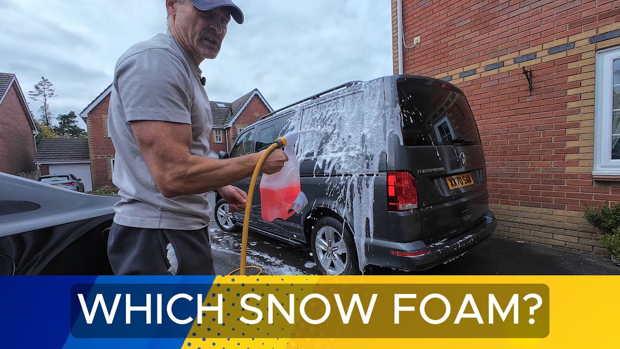 Is This The Best SNOW FOAM VW T6.1 Kombi Vanlife