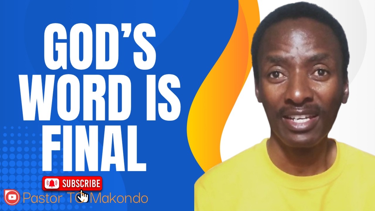 God’s Word Has the Final Say — Trust Him Completely #motivation #trustgod