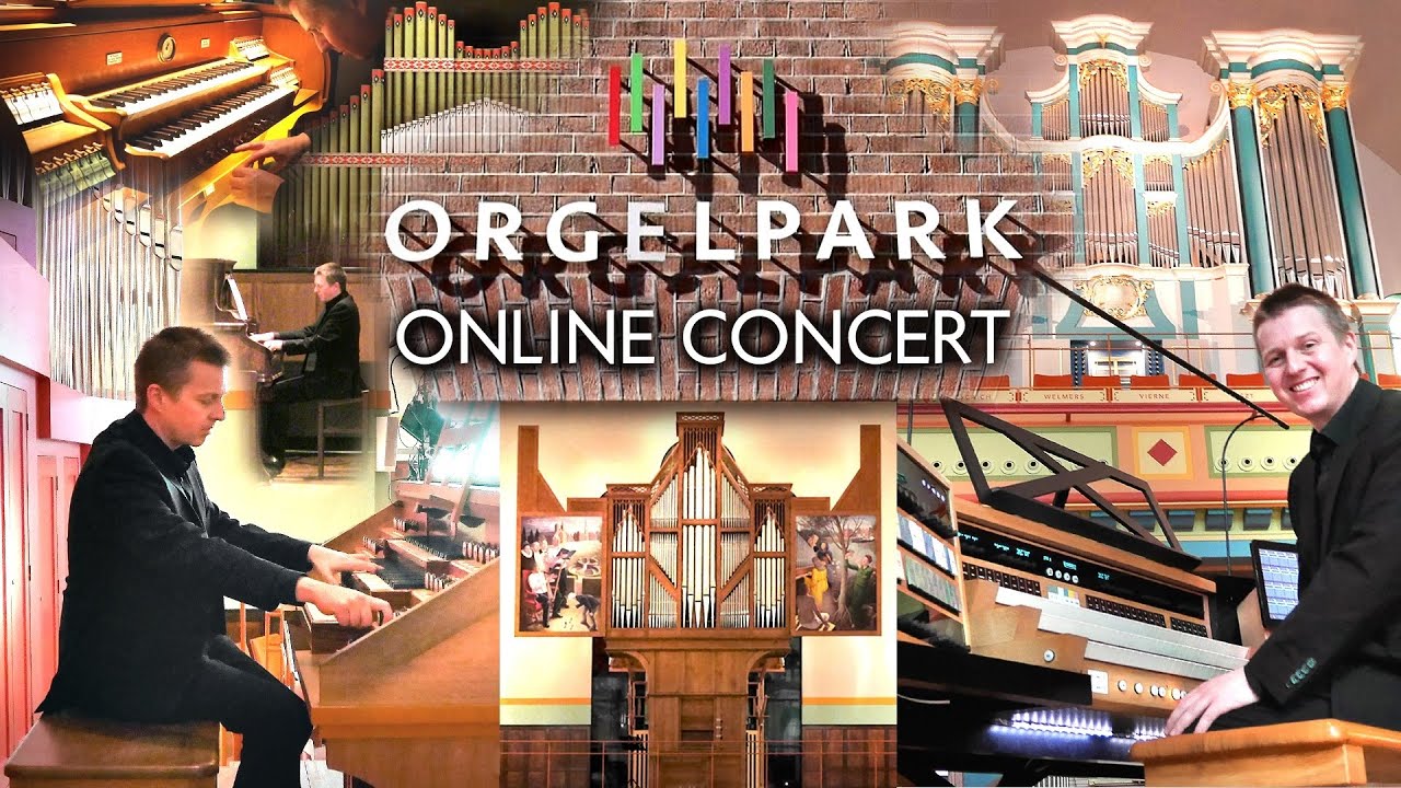 ORGELPARK ONLINE ORGAN CONCERT - JONATHAN SCOTT - SATURDAY 9TH APRIL 2022 7PM (UK TIME)