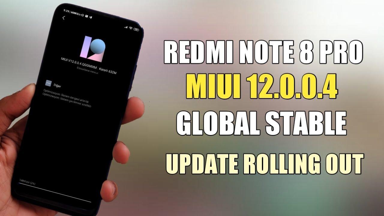 Redmi Note 8 Pro MIUI 12.0.0.4 Global Stable Update Rolling Out  I Update | Redmi Note 8  MIUI 12
