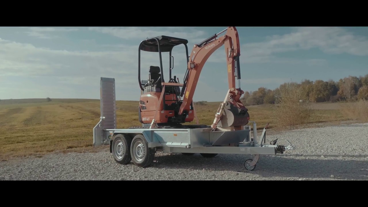 UNSINN Baumaschinenanhänger: Anhänger für Macher