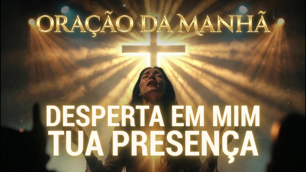 🙏ORAÇÃO DA MANHÃ PODEROSA CANTADA — DESPERTA EM MIM TUA PRESENÇA, SENHOR🙏