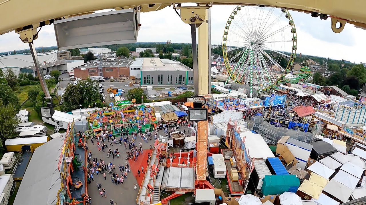 10 Minuten XXL Fahrt im Gladiator - Kriek (ONRIDE) Video Cranger Kirmes Herne 2023