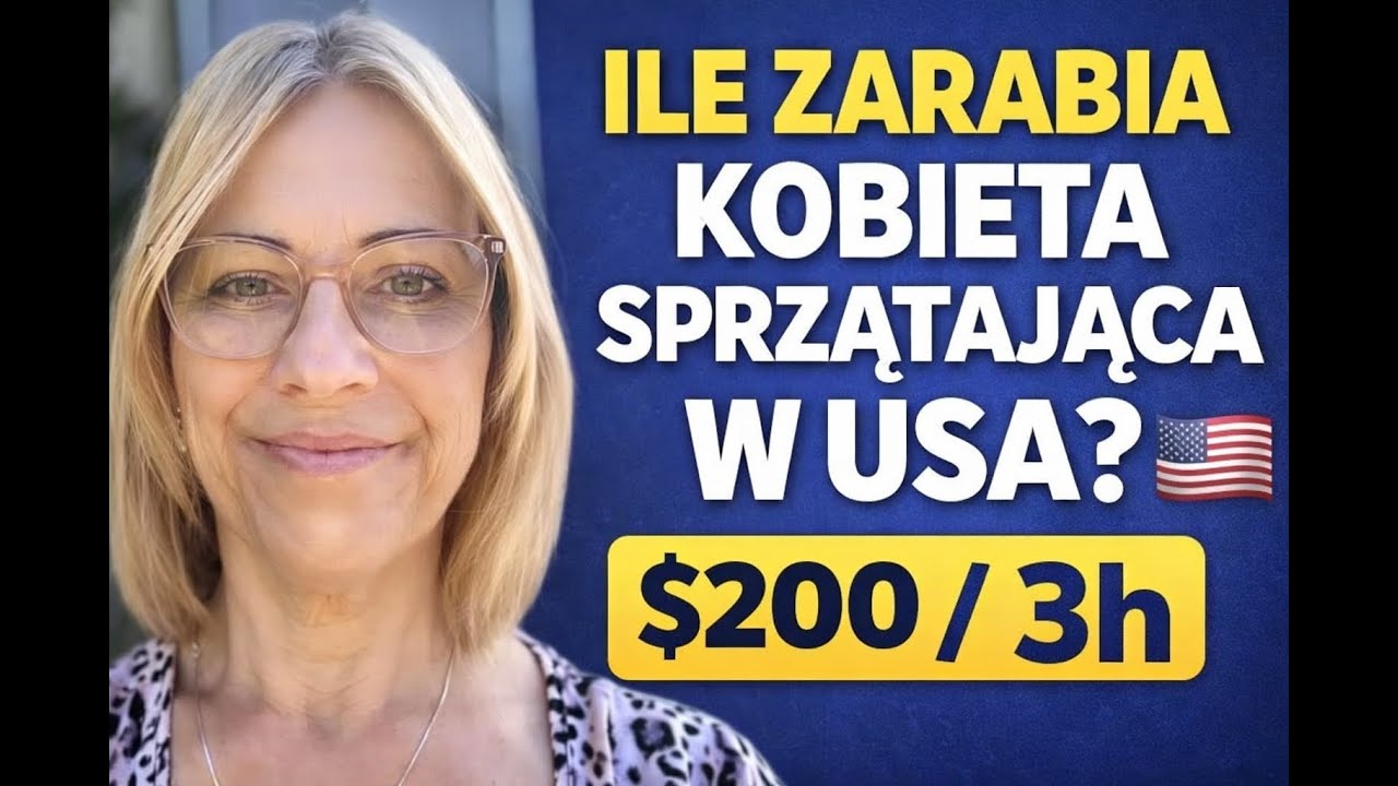 Nie chciałam przyjechać do USA… dziś zarabiam $200 za 3 godziny pracy