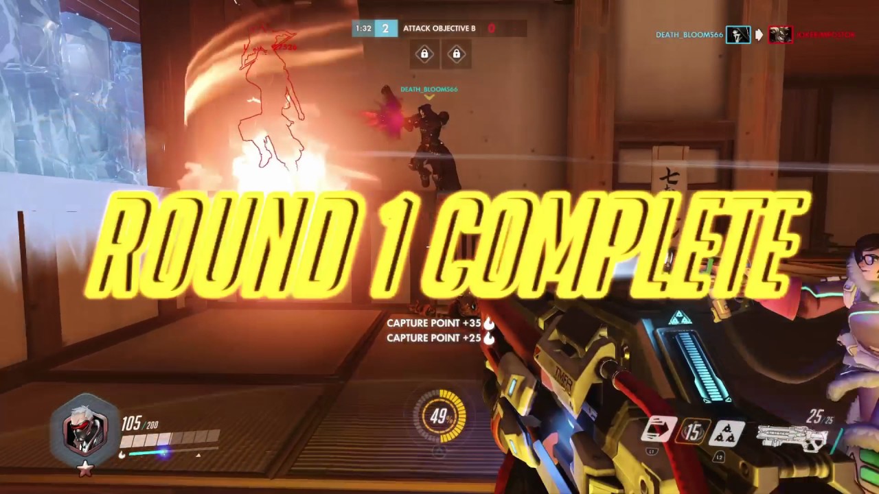 Pushing for the win! +Symmetra Defense Strat