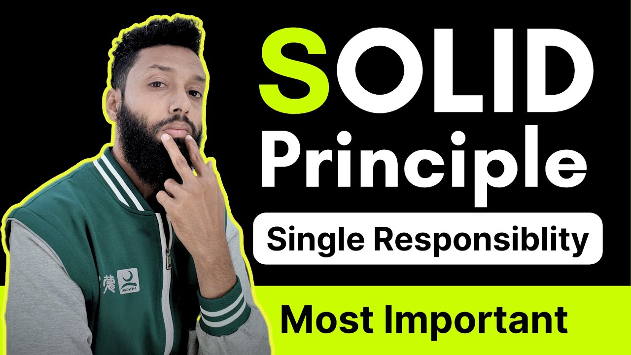 SOLID Principles Explained – Part 1 | Single Responsibility Principle (SRP) with Real-World Examples