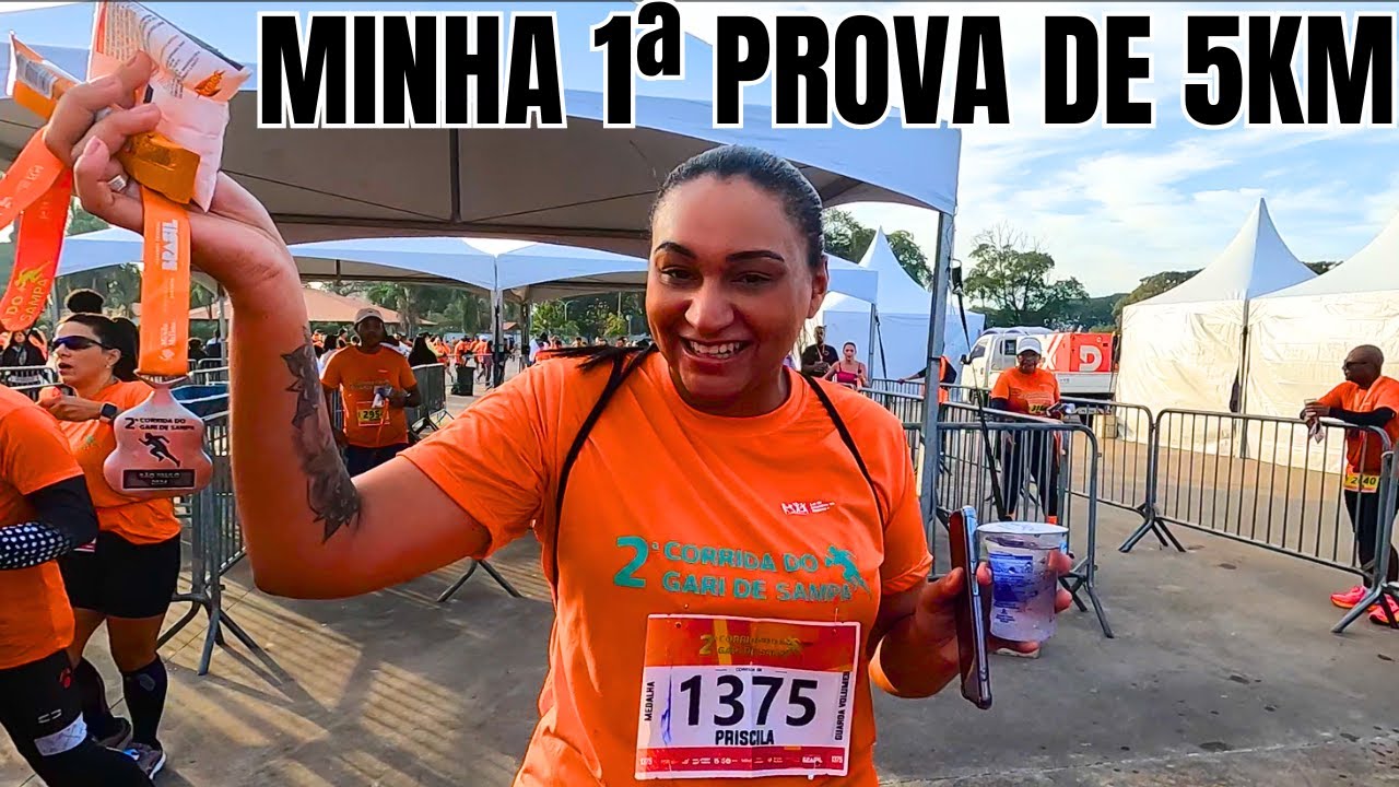 Como foi Minha 1ª CORRIDA  de 5km.  #running #corridaderua #corridadogari