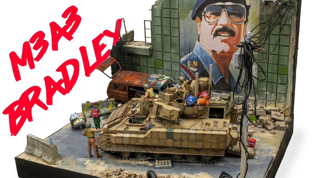 M3A3 Bradley DIORAMA
