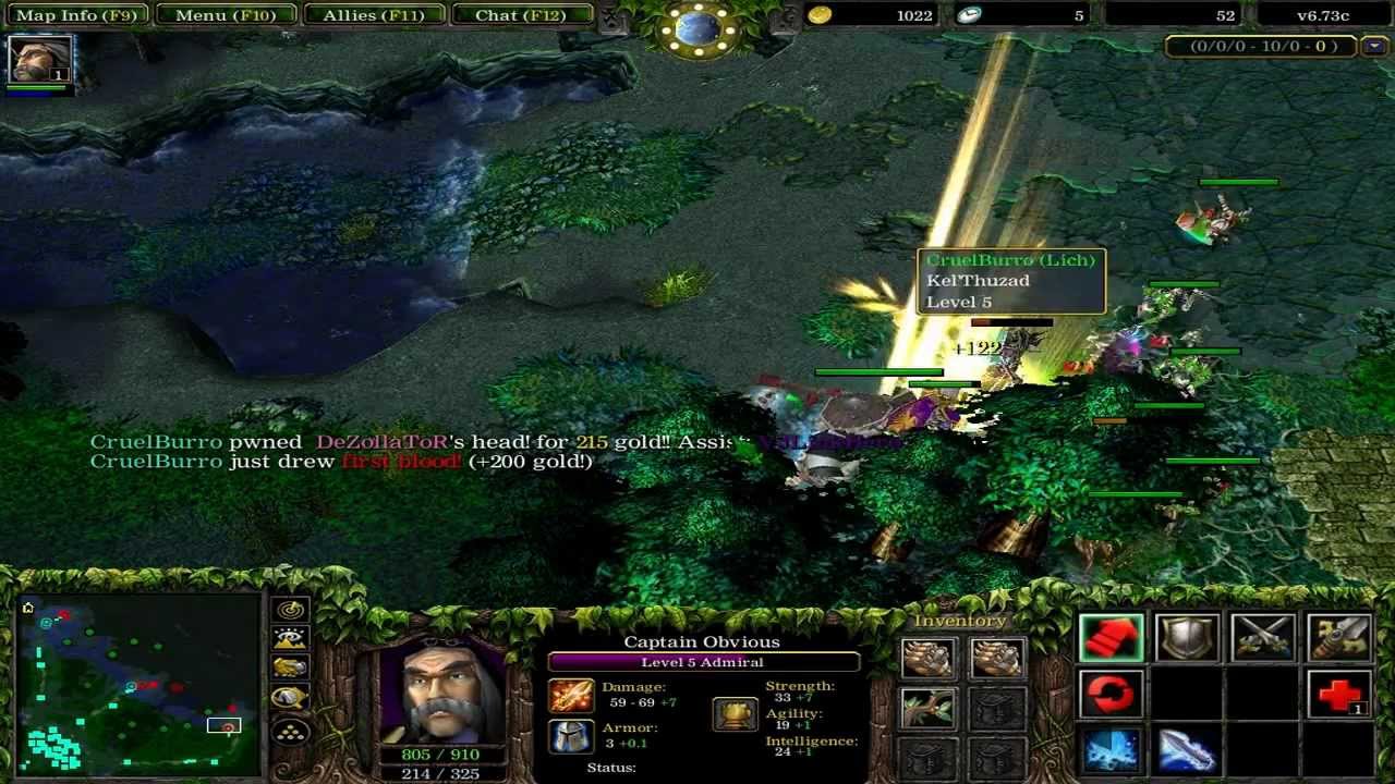 Dota Kunkka часть 1