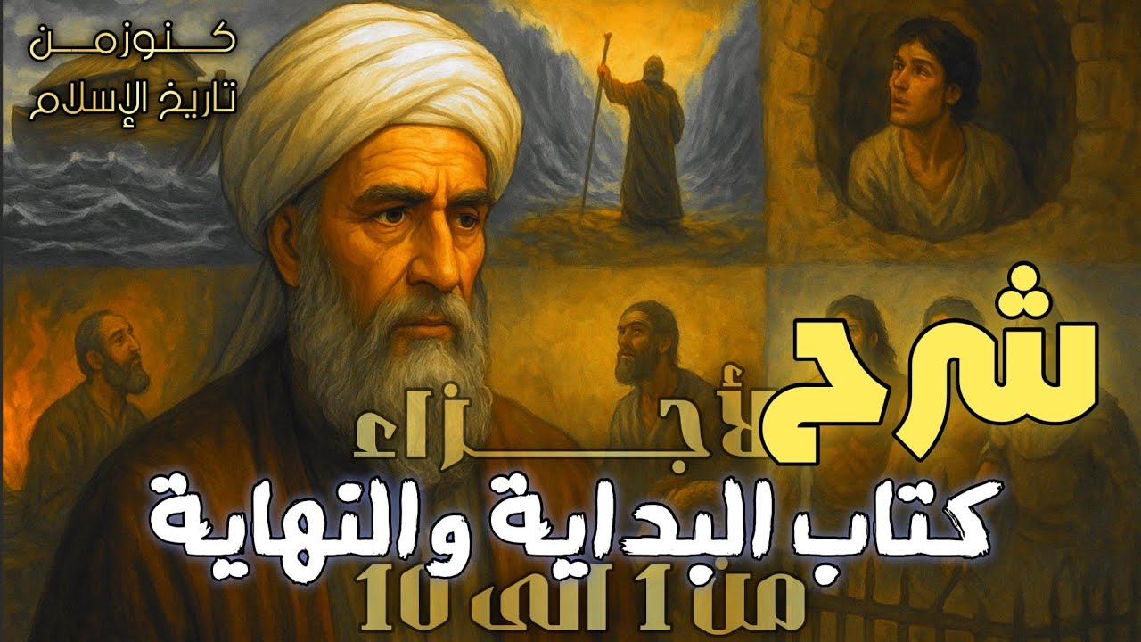البداية والنهاية لابن كثير – من خلق آدم إلى نهاية الزمان | أضخم موسوعة في التاريخ الإسلامي