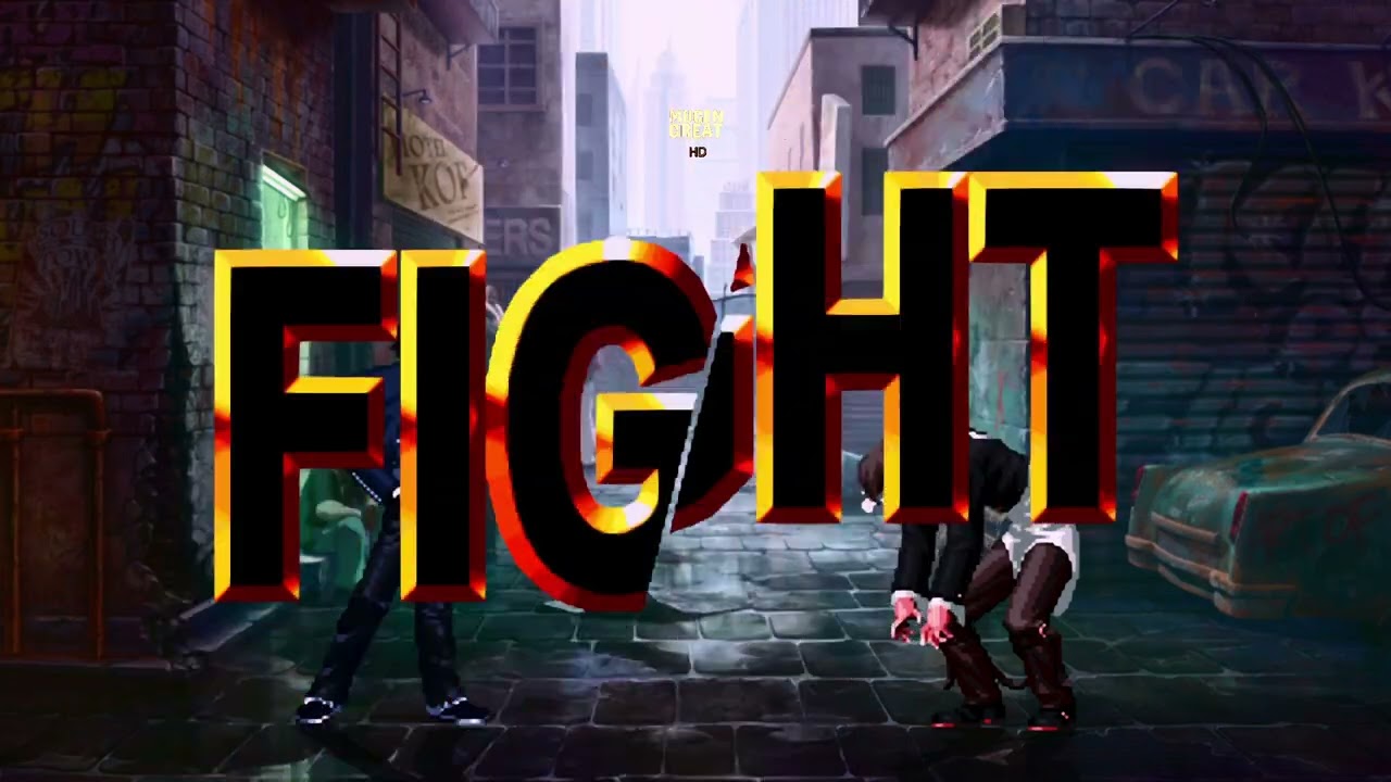 [KOF Mugen] HD Kyo Kusanagi TEAM Vs Orochi Iori