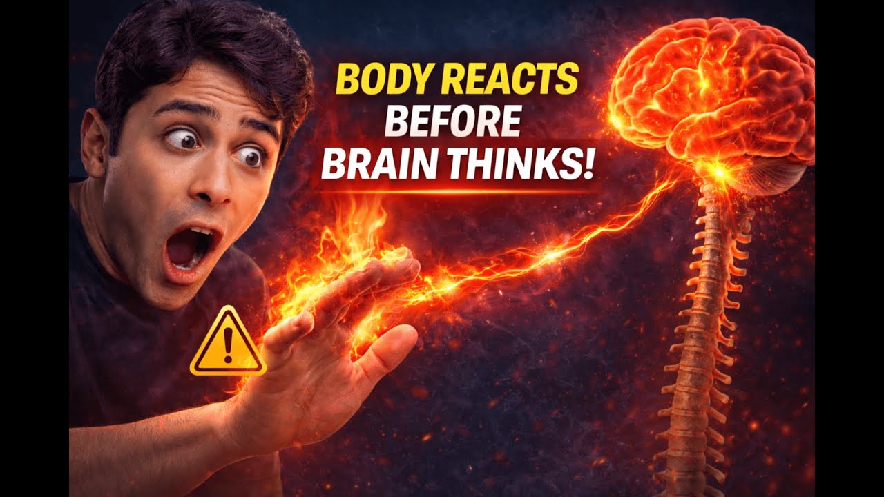 Aag Chhoote Hi Haath Kaise Hat Jata Hai? Science Revealed in Hindi