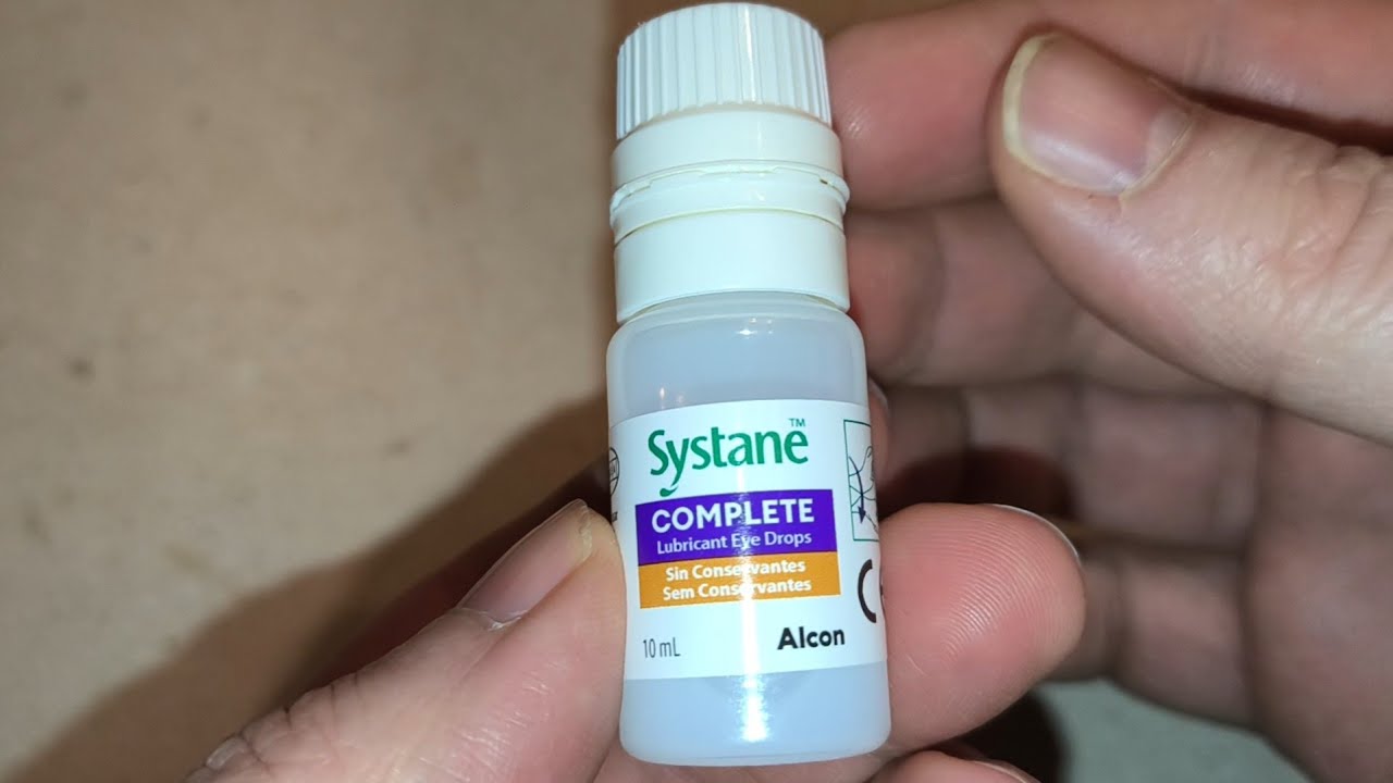 Systane complete lubricant eye drops unboxing & how to