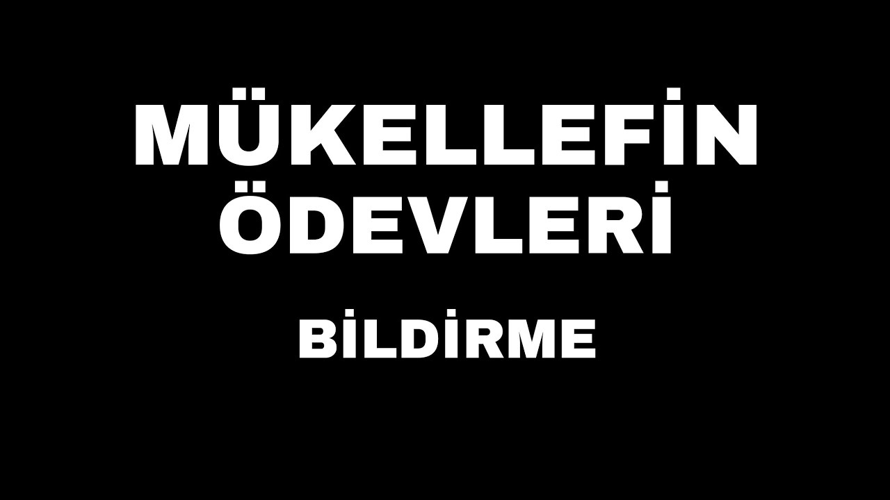 Değişiklik ve İşi Bırakma Bildirimi ile Re'sen Terkin