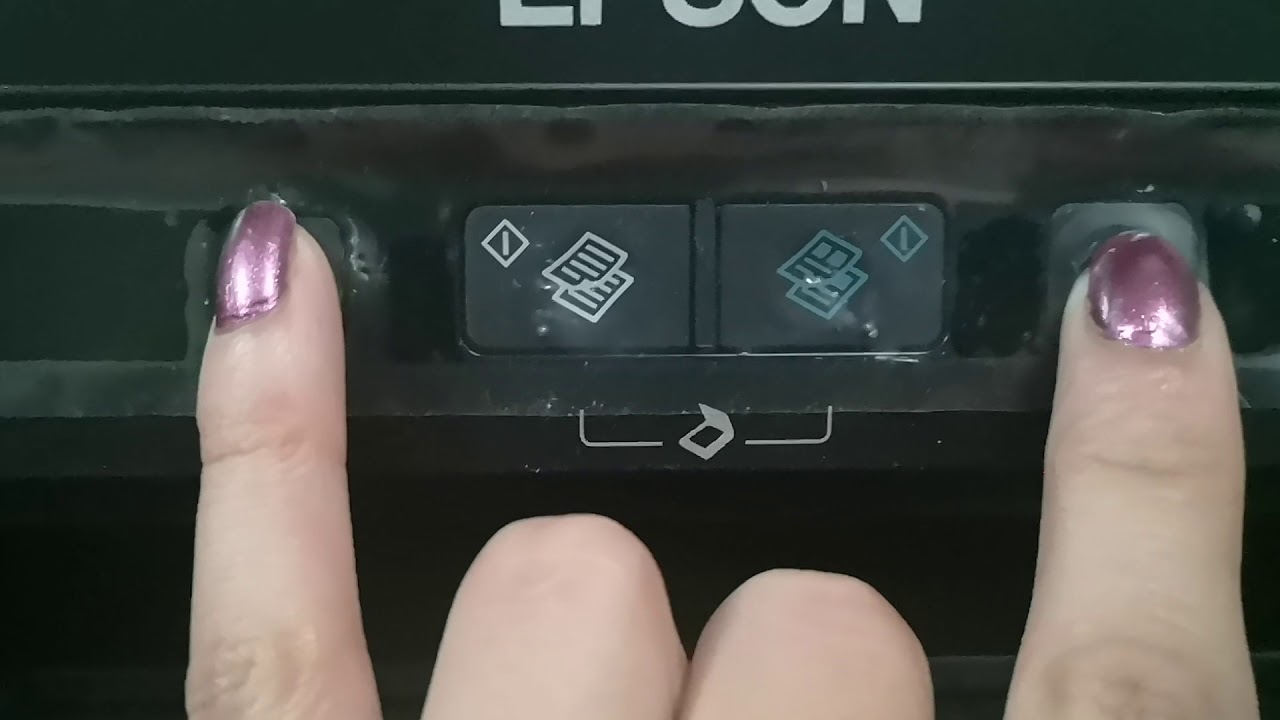 Limpieza de cabezales y prueba de inyectores EPSON L210