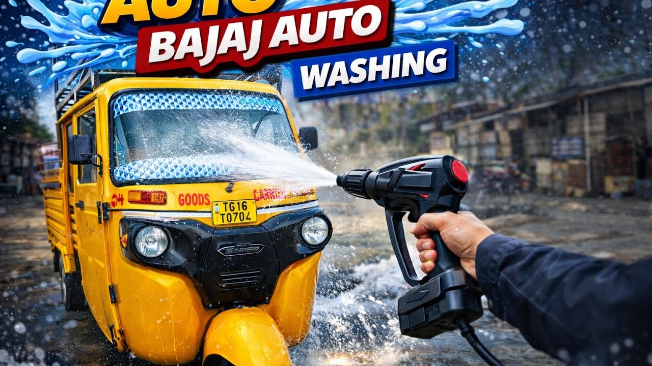 Washing video Bajaj Auto #washing #india #auto @inkhan9714 #trending  #viralvideo #viral #video 