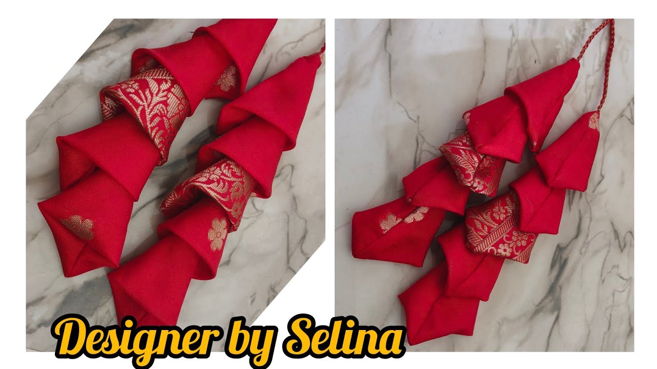 Latest Designer Latkan Making | Easy Fabric Latkan Cutting & Stitching Tutorial | Blouse Latkan 2026
