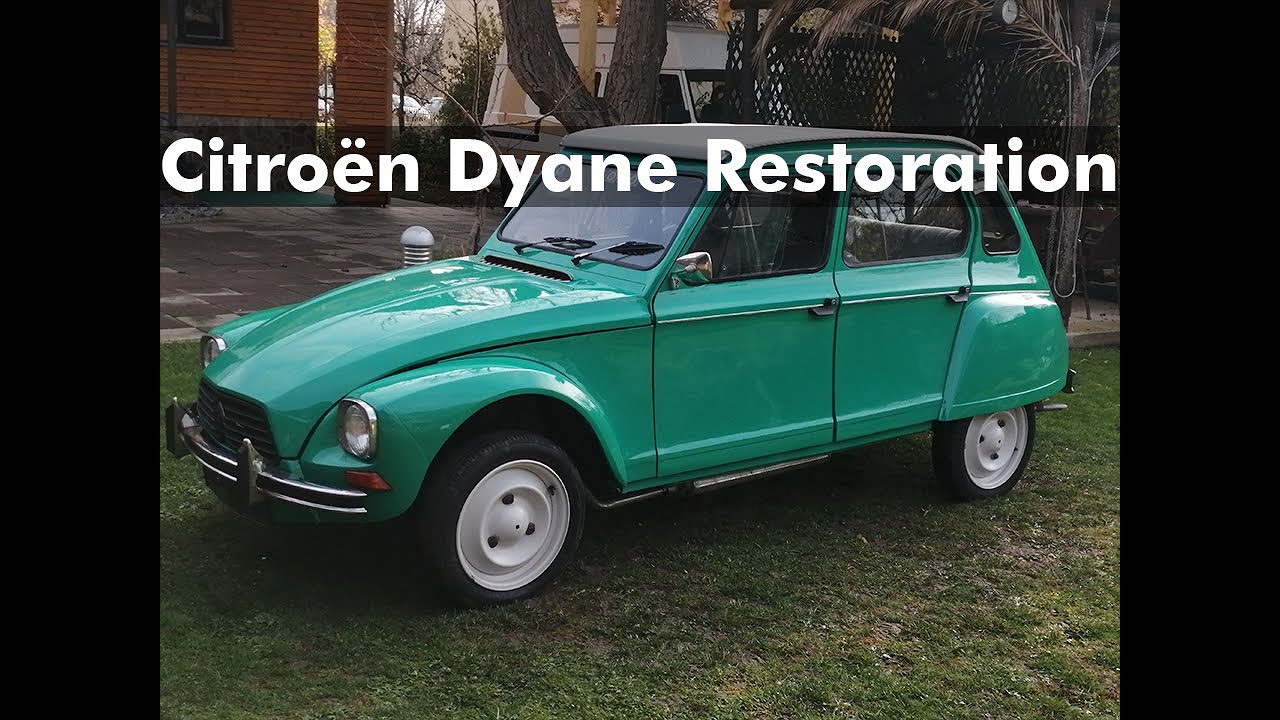 CITROËN Dyane 1980's | FULL RESTORATION | Chassis And Rust Repair
