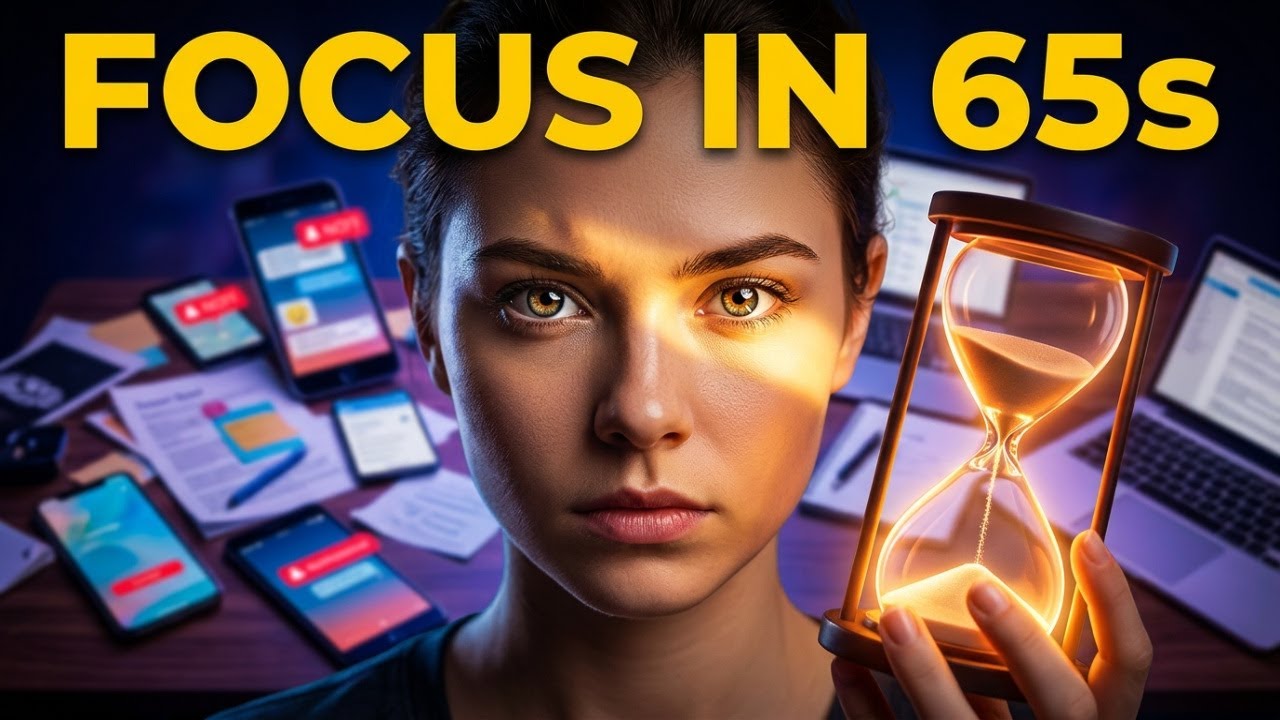 Become Indistractable in 65 Seconds!