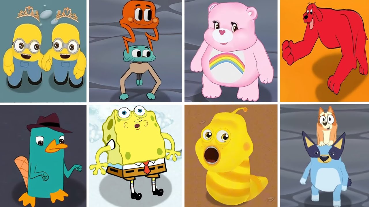 ALL Monsters CARTOON CHARACTERS By Aine Bop | My Singing Monsters