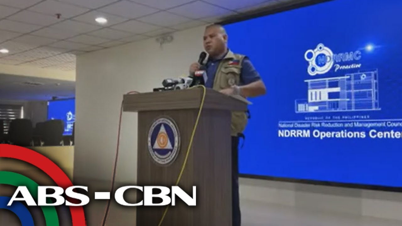 NDRRMC holds media briefing on the aftermath of Bagyong #KardingPH | ABS-CBN News