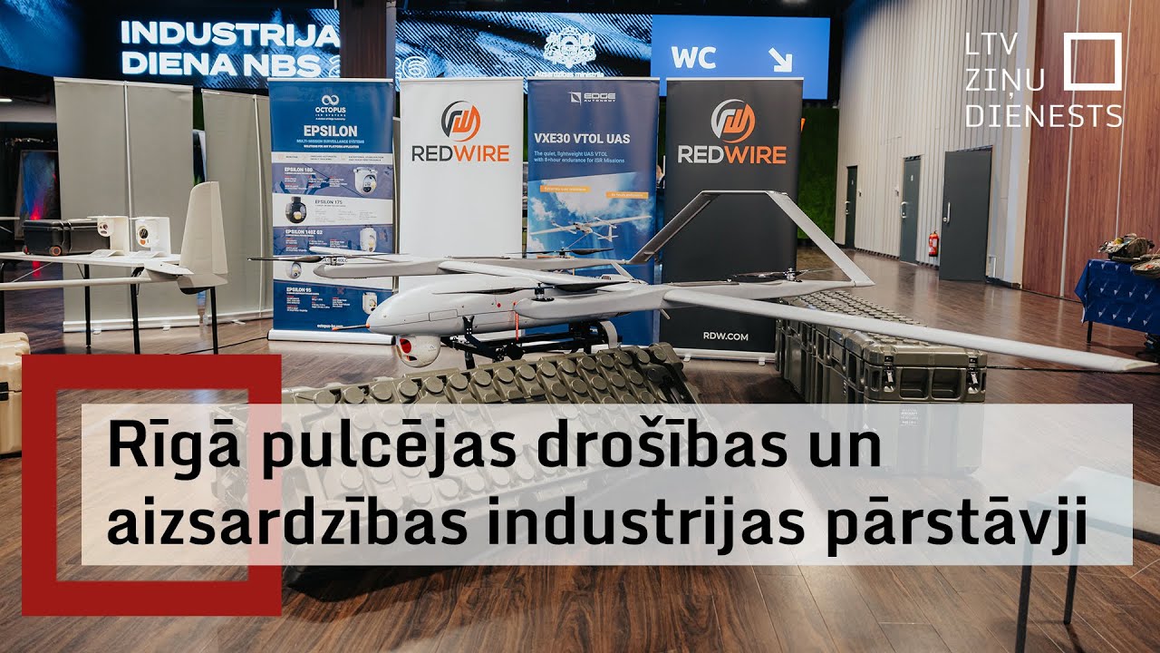 No droniem līdz kaujas robotiem – prezentē tehnoloģijas valsts drošībai
