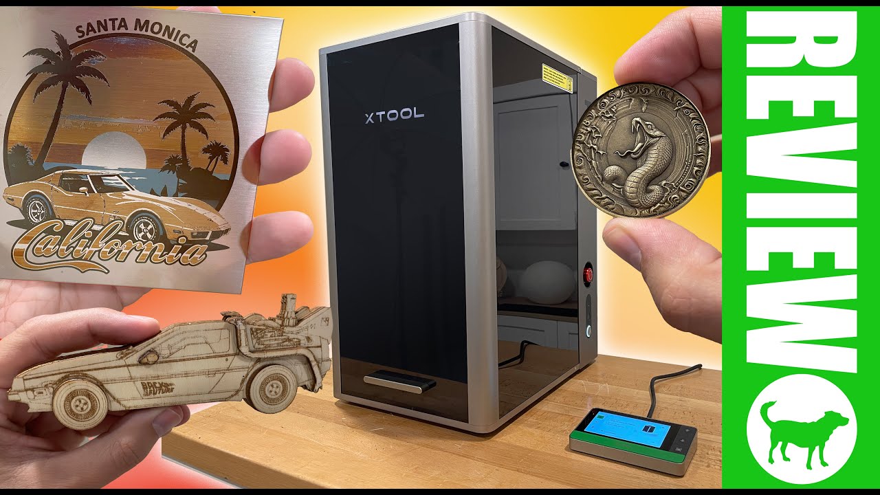 xTool F2 Ultra MOPA Dual Laser Review | 60W Fiber | 40W Diode | Color Engraving | 3D Metal Engraving