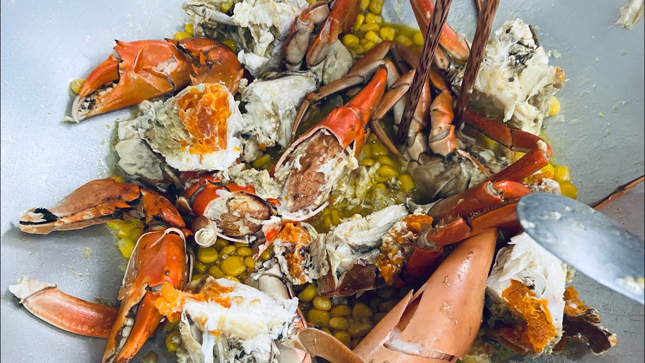 NHÚC NHÍCH QUÁN | CUA THỊT 800gr làm món SỐT BẮP BƠ