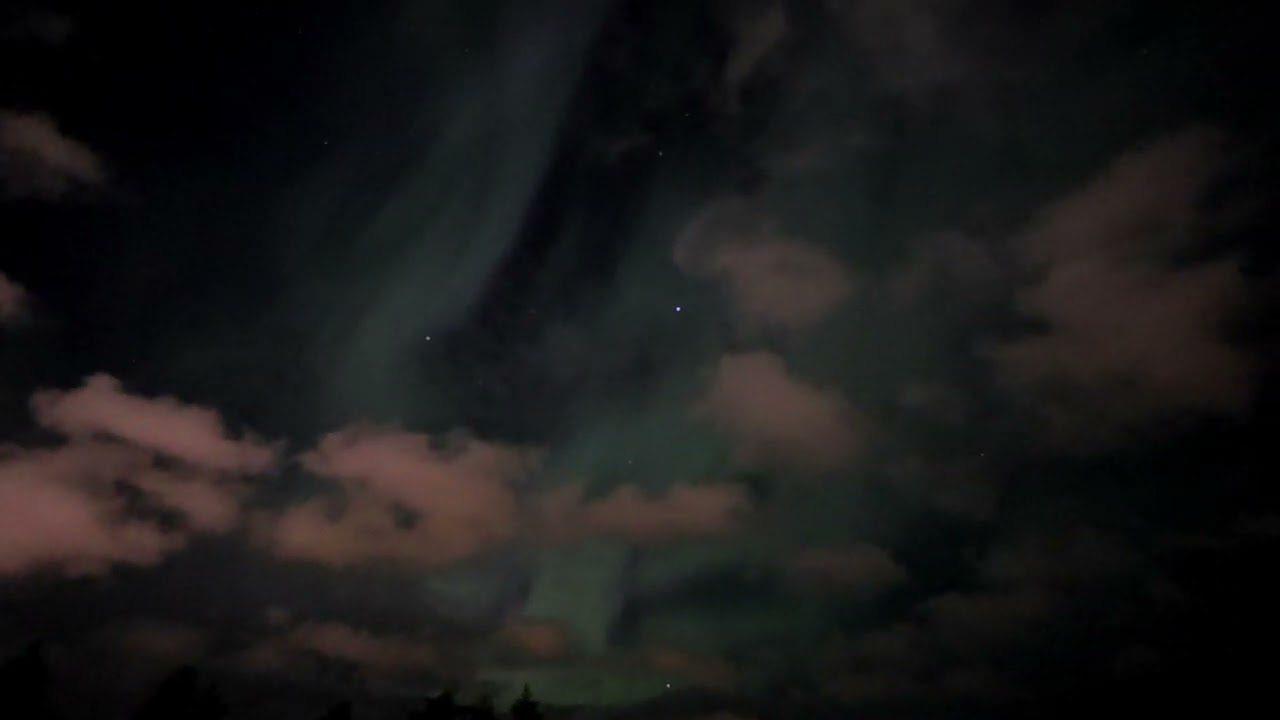 Northern lights over Rovaniemi. March 14, 2026.