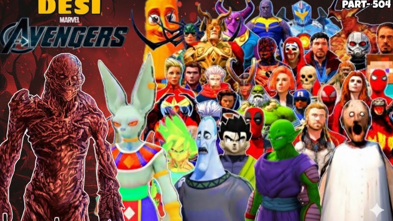 DESI Avengers KIDNAPPED by VECNA and Dragged Into the Upside-Down Dimension in GTA 5 | GTA V #504 