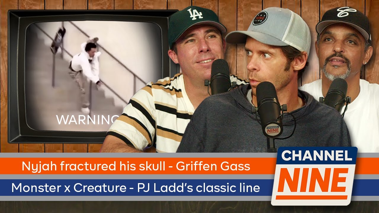 Nyjah fractured his skull, PJ Ladd’s classic line, Monster x Creature