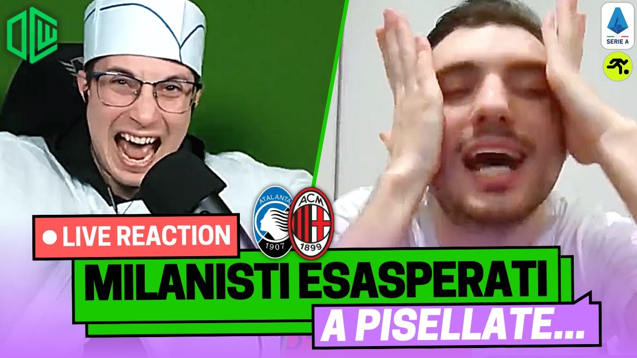 ATALANTA-MILAN 3-2 LIVE REACTION | 