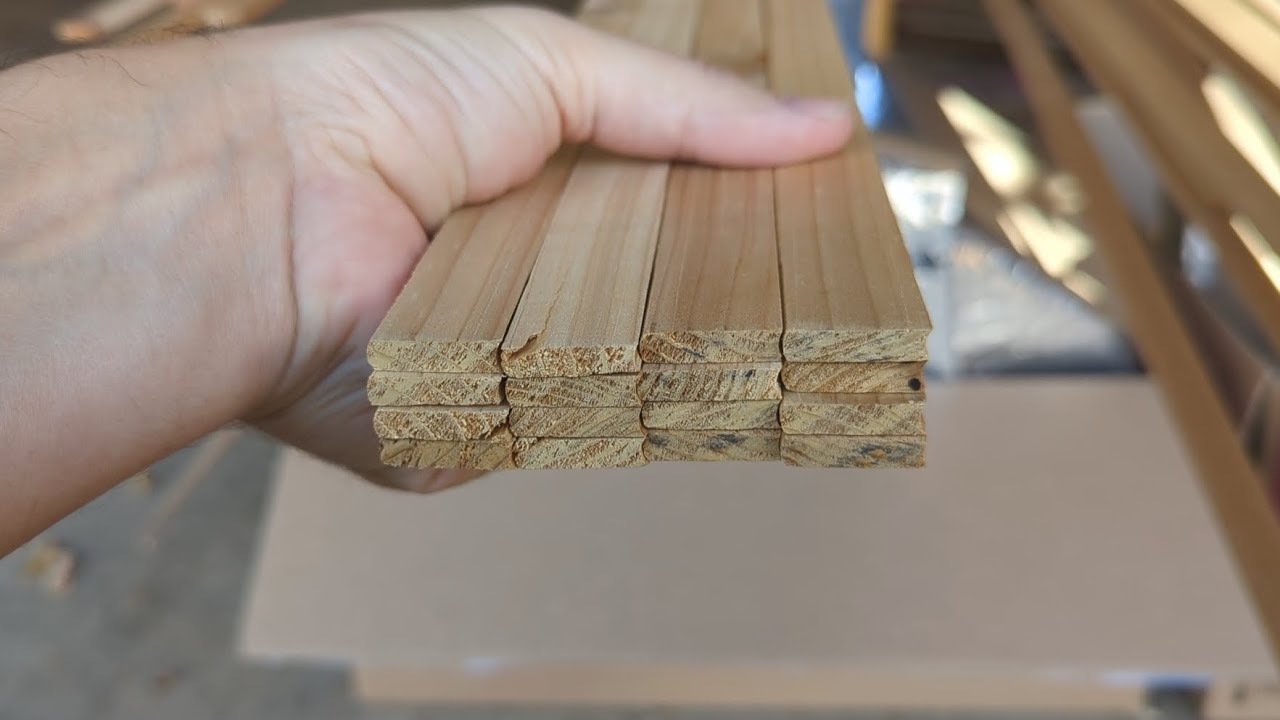Cedar Strip Canoe Build - Episode 6: Thickness Planing / Cove and Bead
