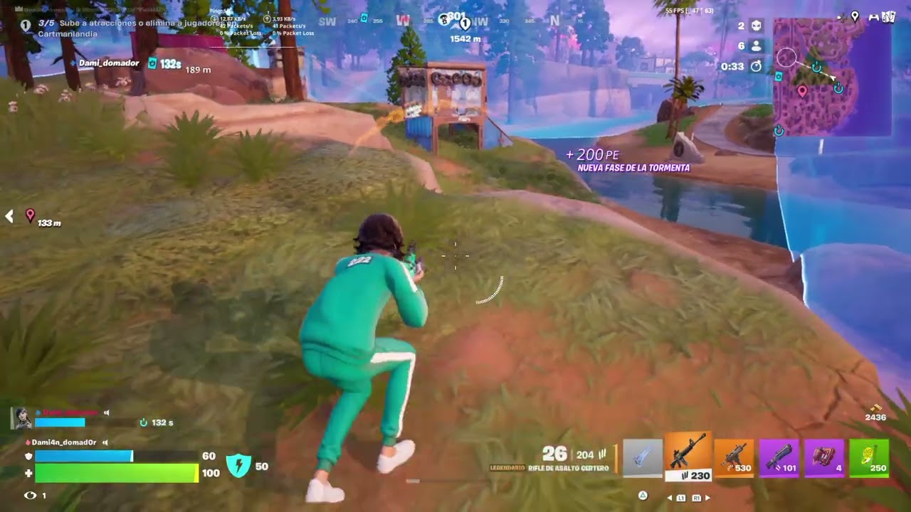 Fortnite south park victoria táctica en solitario