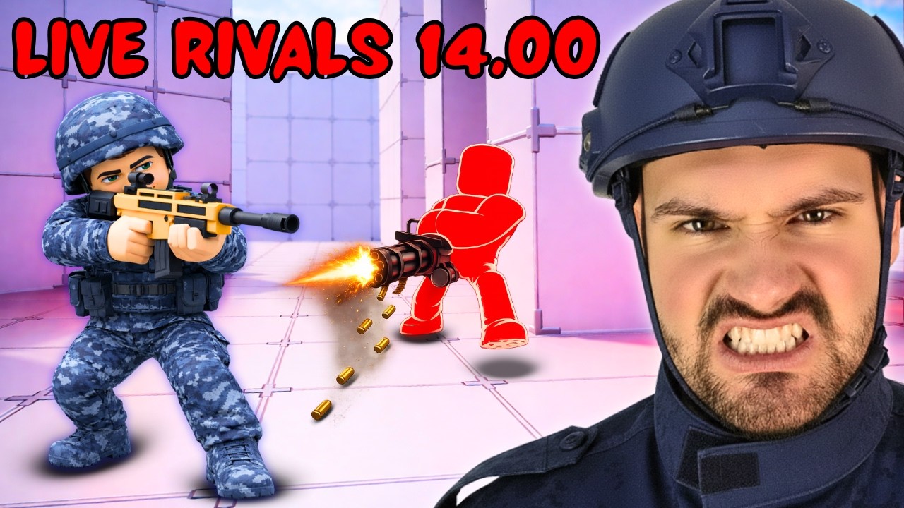 Φτάνω Level 50 για Ranks στο Rivals | Live