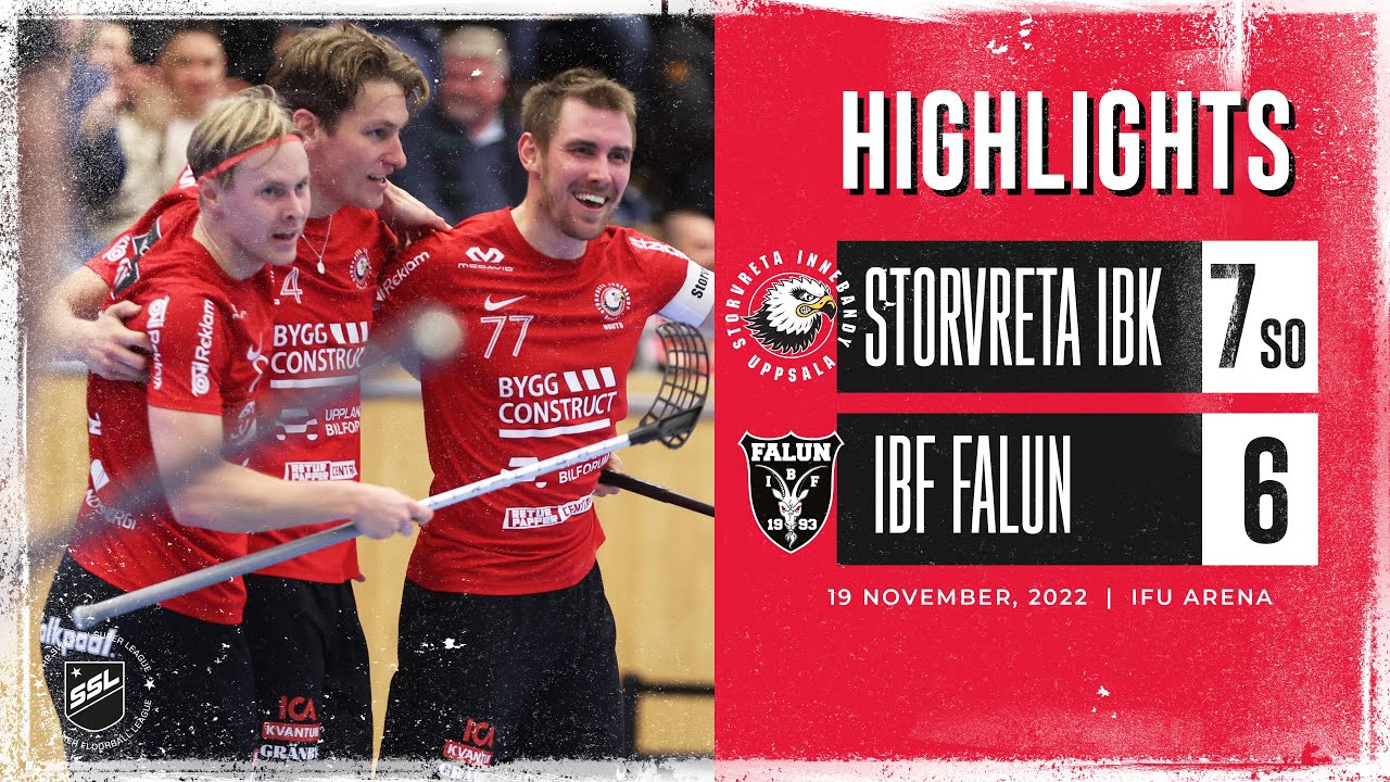 Highlights Storvreta IBK vs IBF Falun 7-6 SO