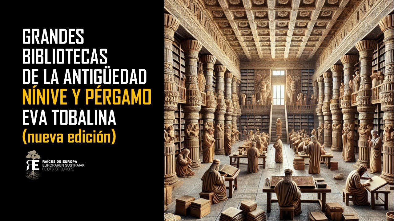 GRANDES BIBLIOTECAS DE LA ANTIG&Uuml;EDAD: N&Iacute;NIVE y P&Eacute;RGAMO. EVA TOBALINA (n. ed, con sonido mejorado)