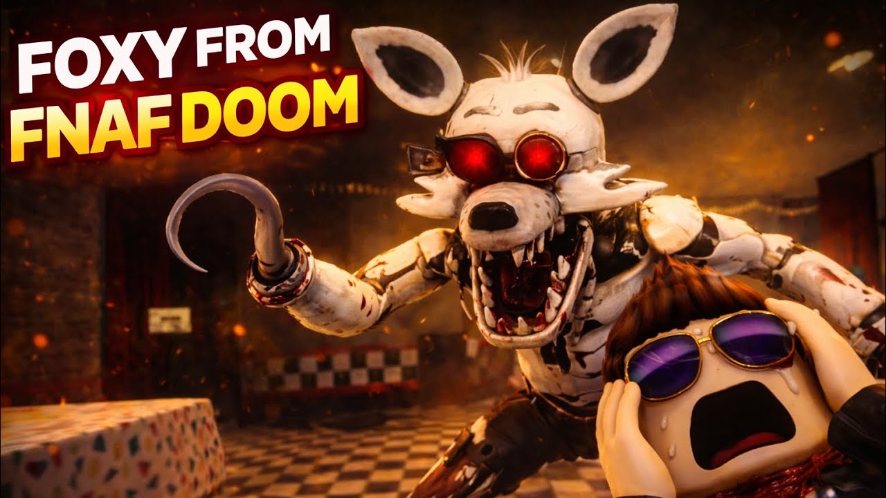 FOXY FROM FNAF DOOM BENİ PARÇALADI! Roblox’un En Korkunç Oyunu! 