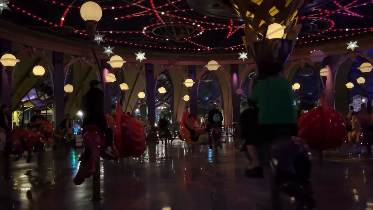 Universal Epic Universe Constellation Carousel Off-Ride Footage (No Copyright)