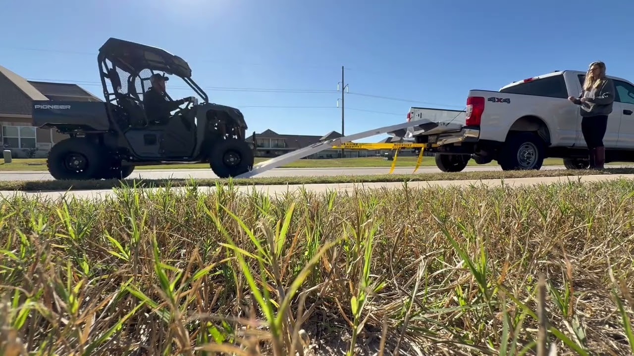 Loading a Honda Pioneer 520 (or UTV or SxS) in  Truck Bed
