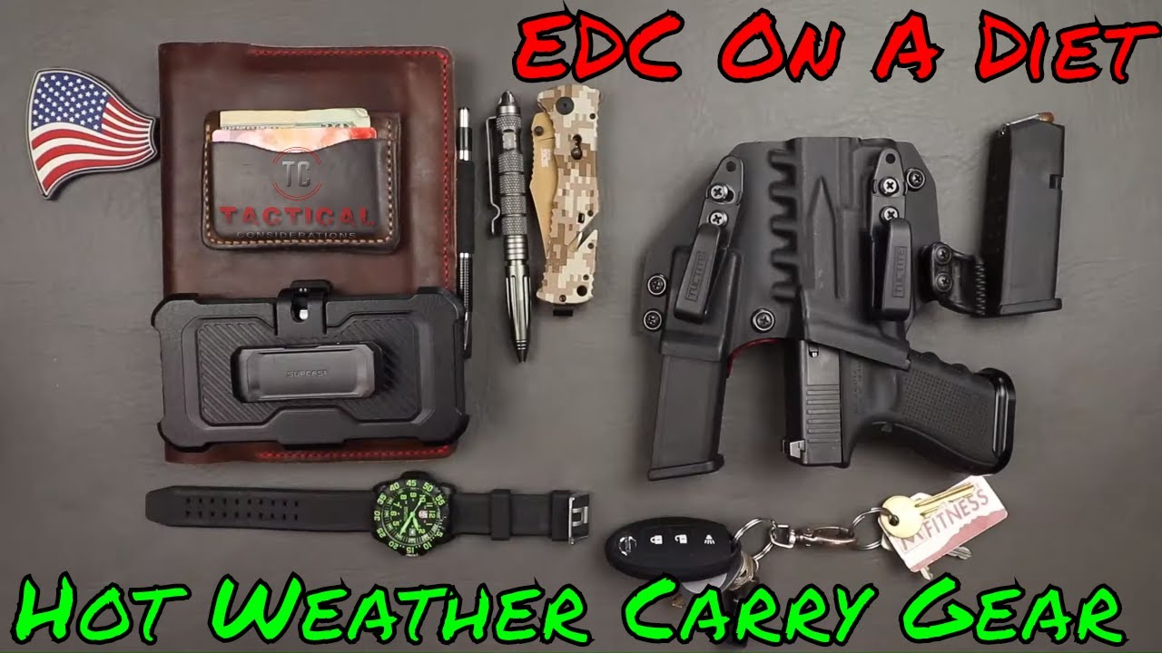 Summer EDC Hot Weather Lite Gear